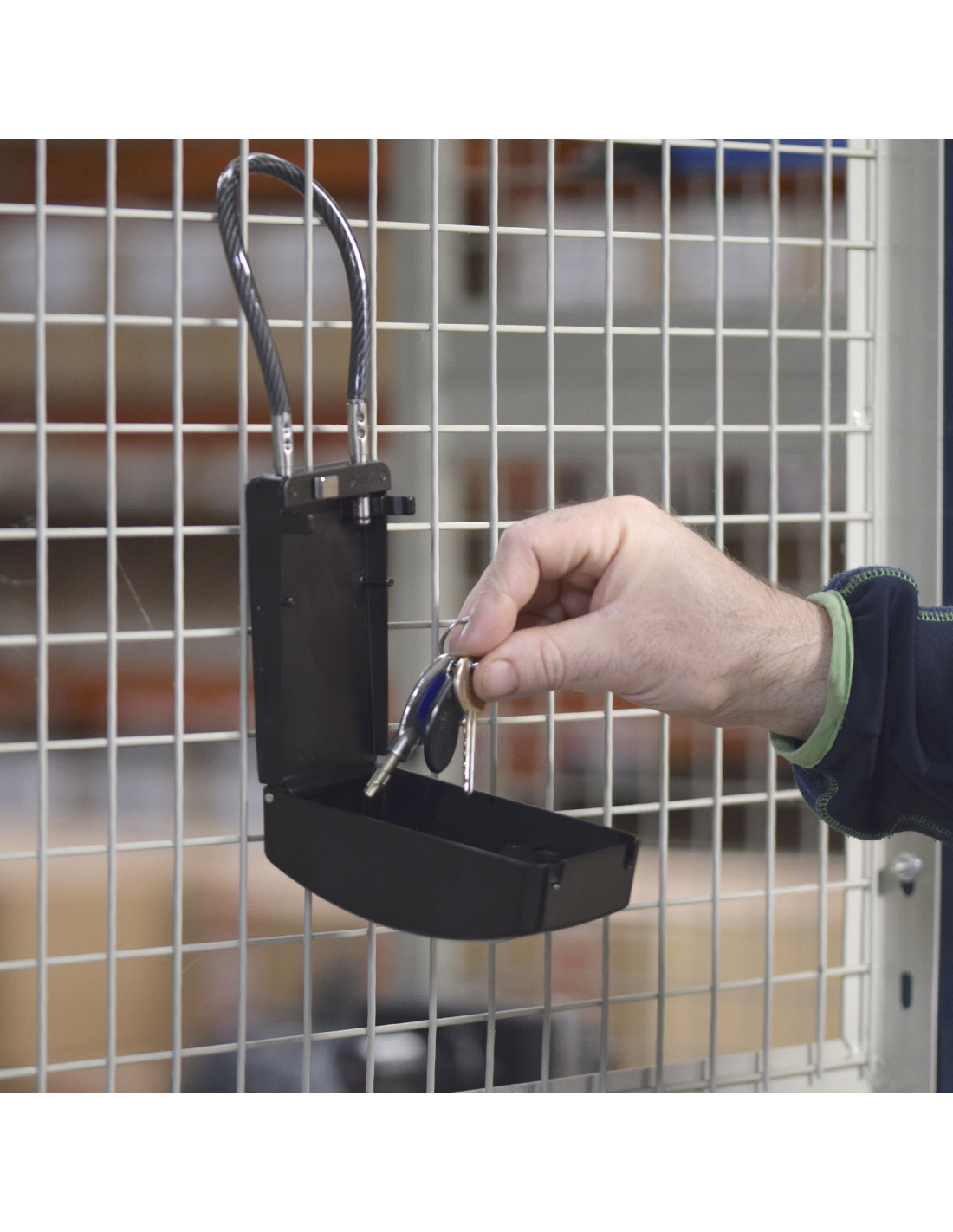 Boîte de sécurité pour clé et serrure avec combinaison de 4 chiffres -  Systèmes sécurité - Achat & prix